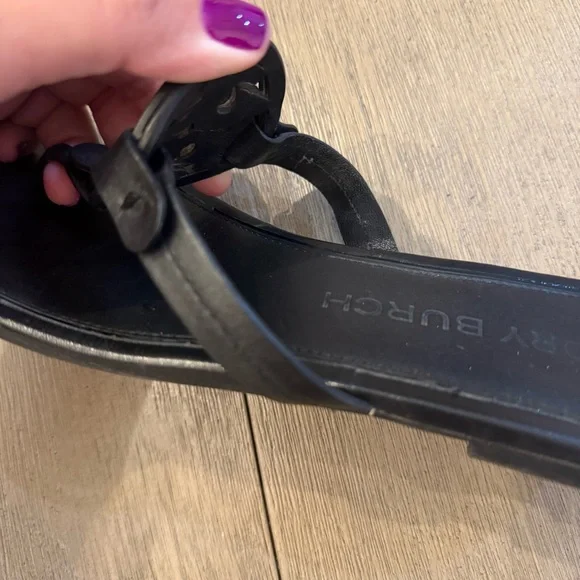 Tory Burch Black Women's Sandals - Picture 5 of 8